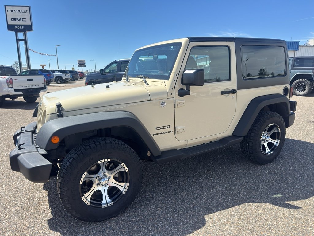 Used 2012 Jeep Wrangler Sport with VIN 1C4AJWAG2CL113676 for sale in Yuma, CO