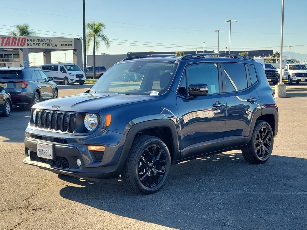 Certified Used 2023 Blue Jeep Altitude image 8