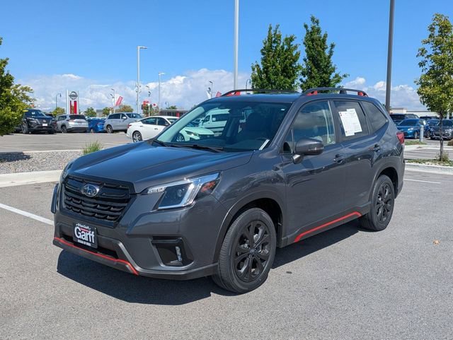 Used 2022 Magnetite Gray Metallic Subaru Sport image 7