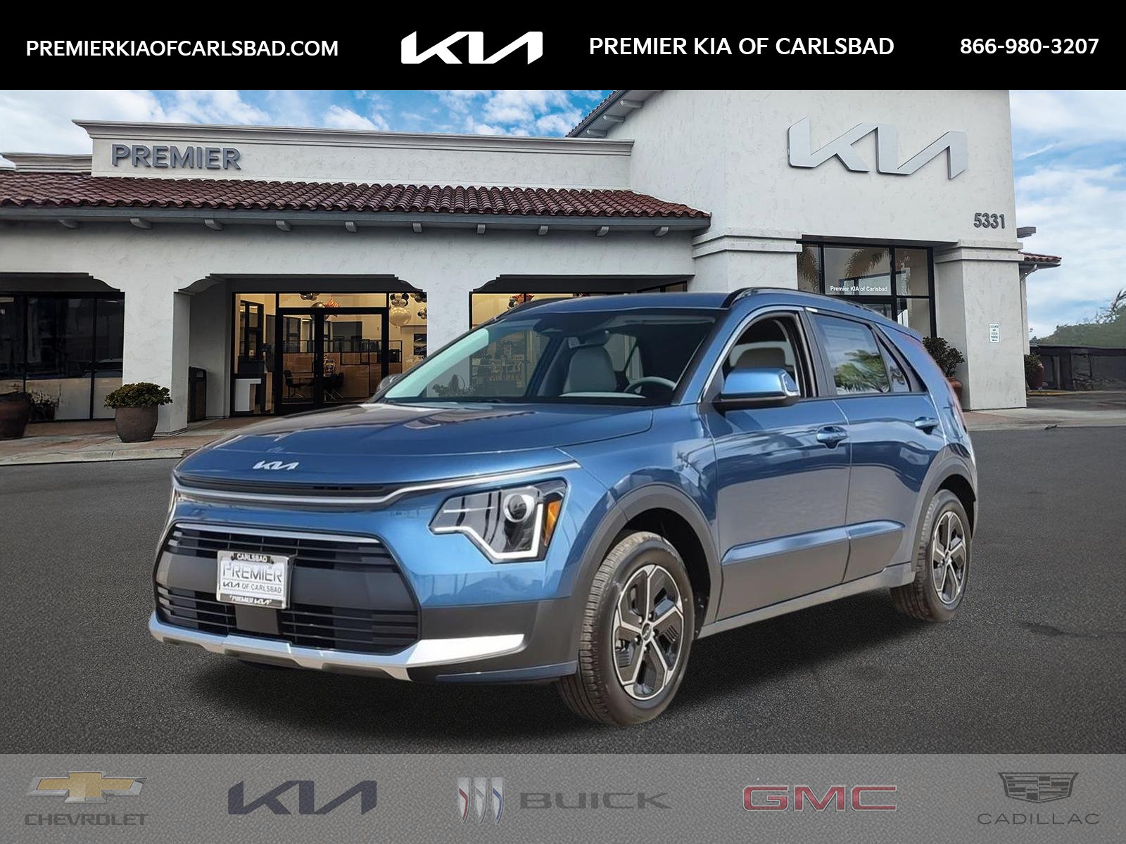 New 2026 Mineral Blue Kia EX image 1