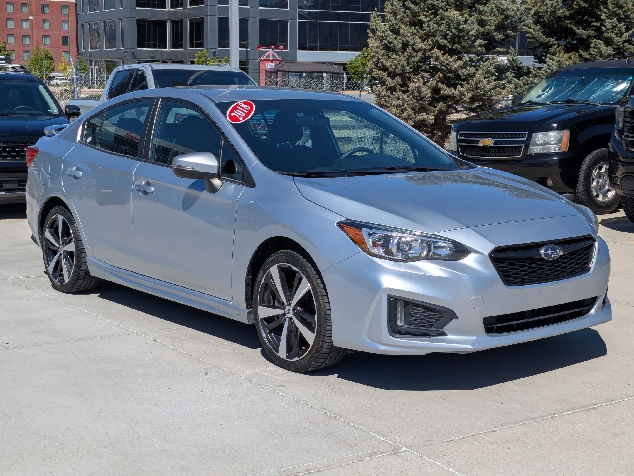 Used 2018 Ice Silver Metallic Subaru Sport image 7