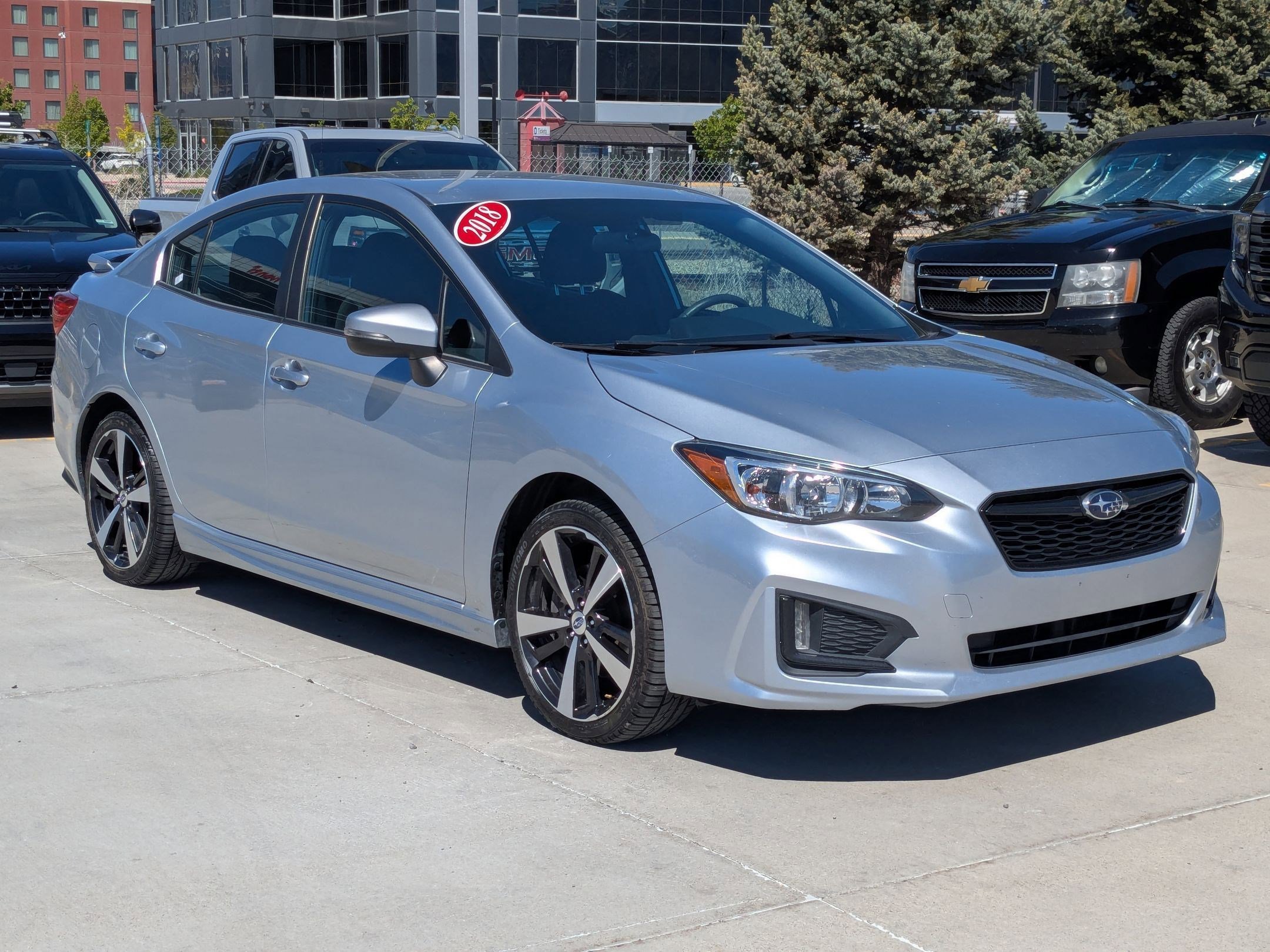 Used 2018 Ice Silver Metallic Subaru Sport image 7