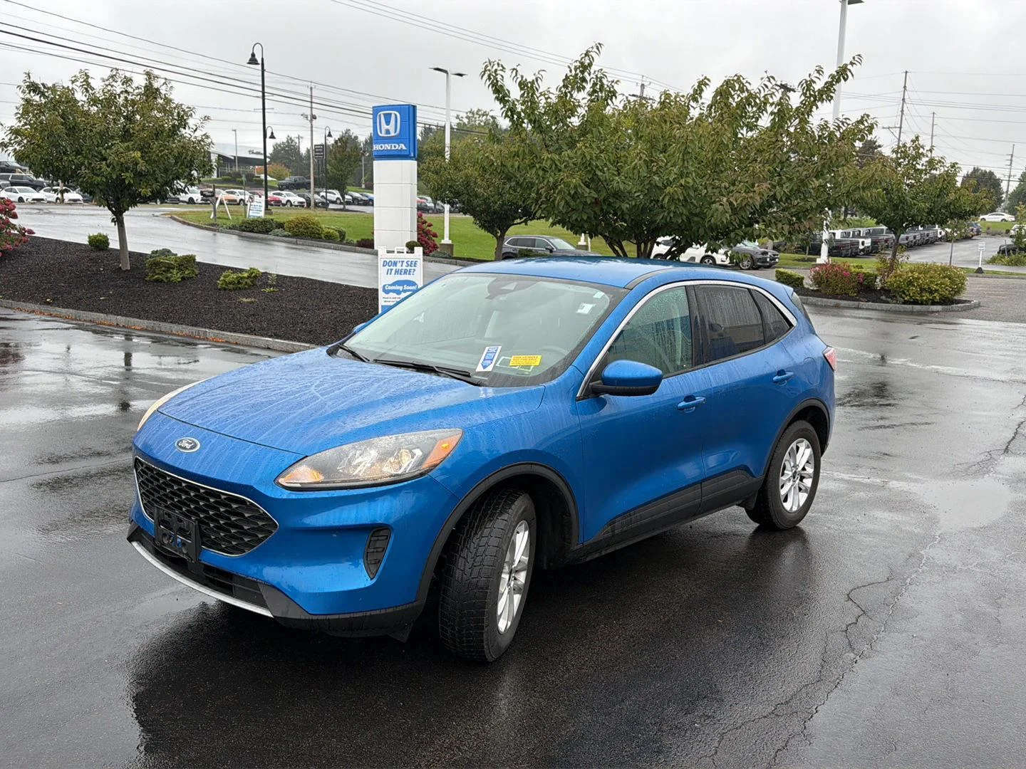 Used 2021 Velocity Blue Ford SE image 3