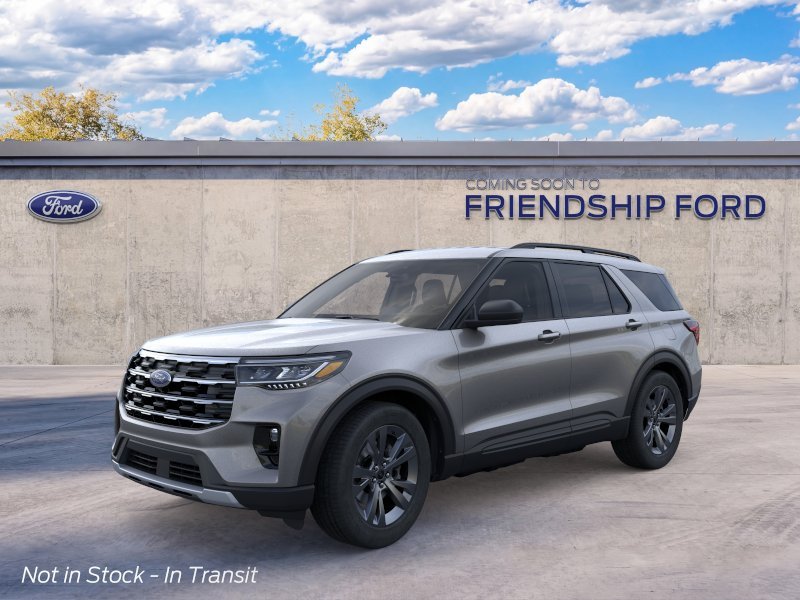 New 2026 Carbonized Gray Metallic Ford Active image 1
