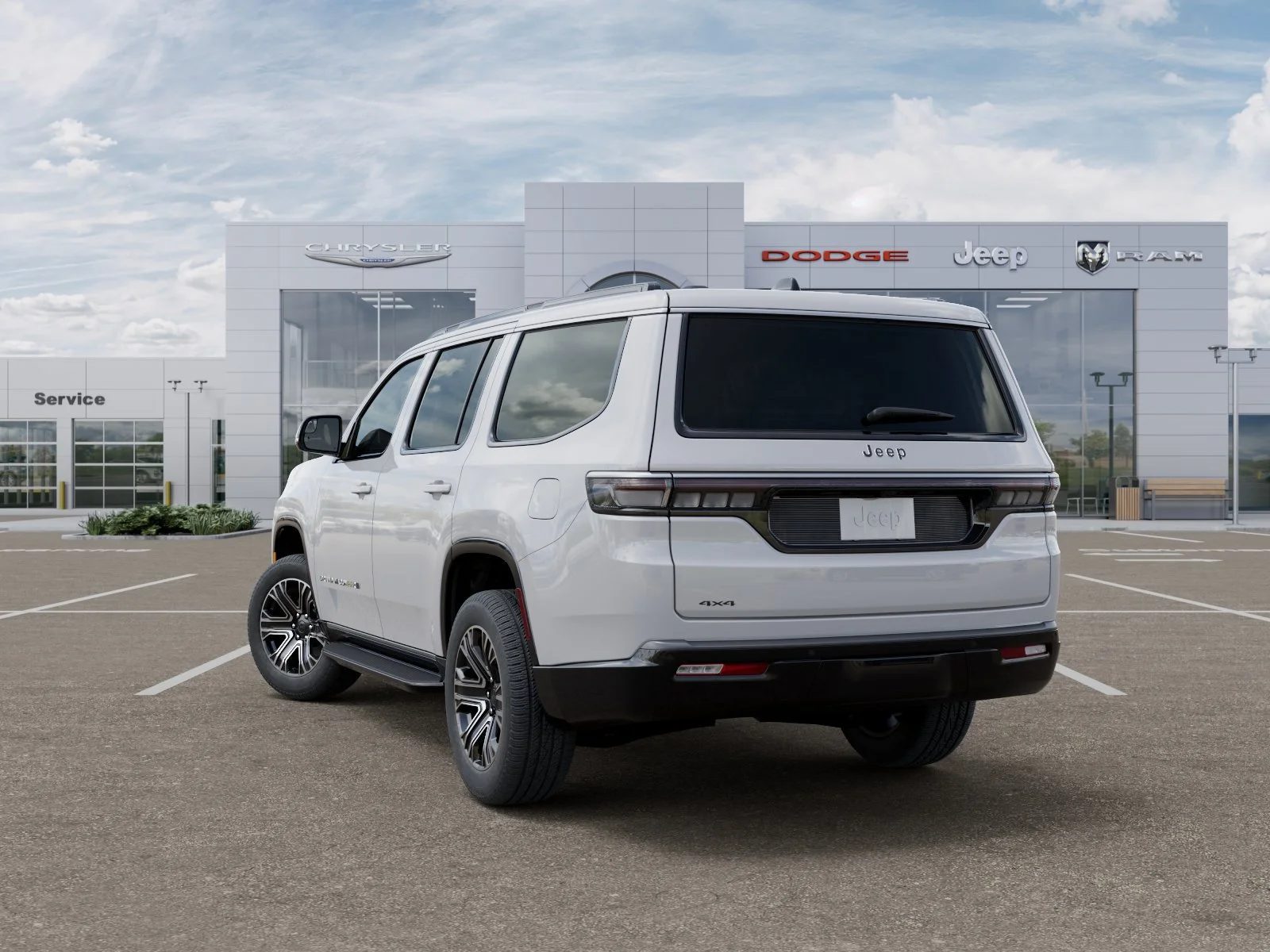 New 2026 Bright White Clearcoat Jeep  image 3