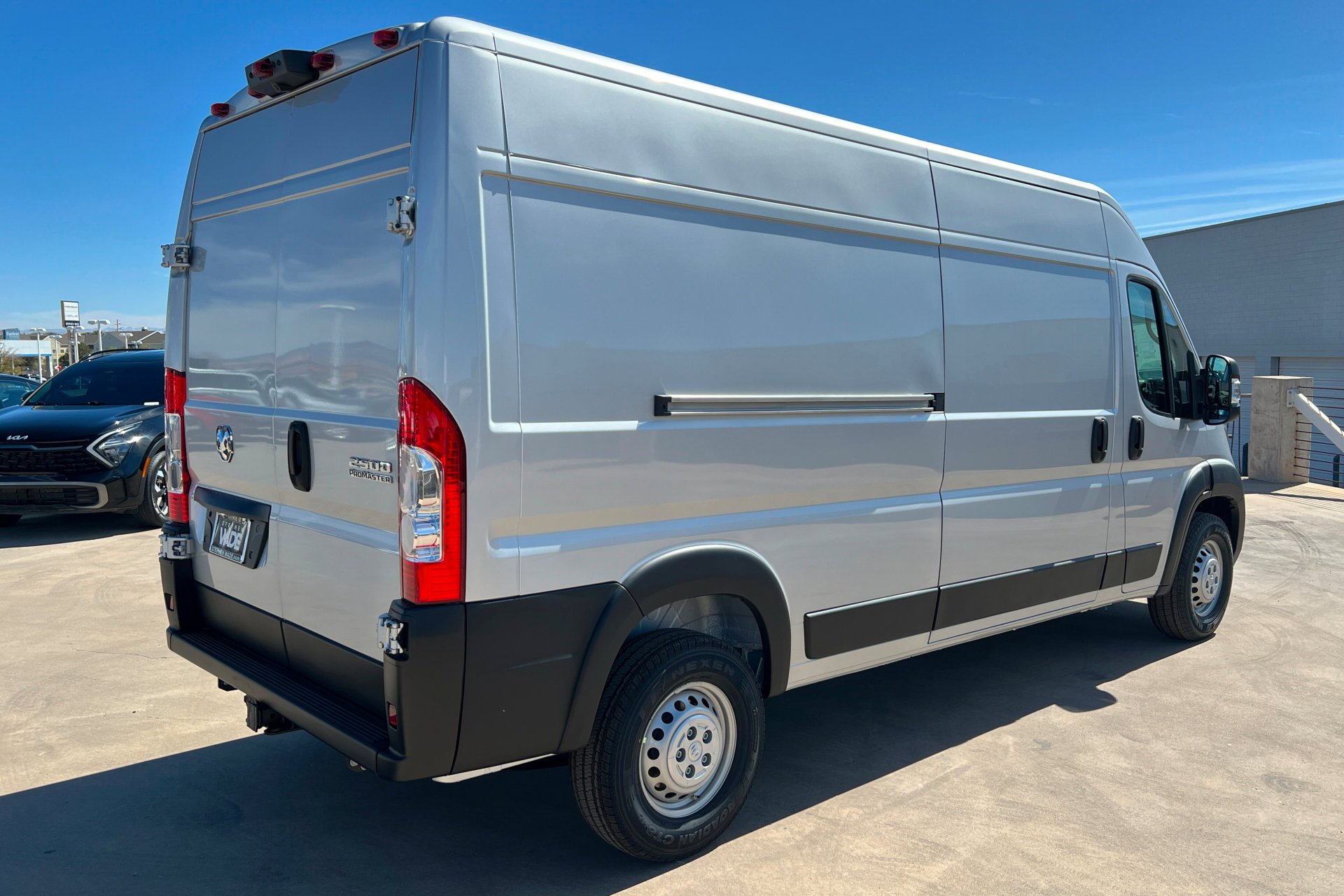 New 2026 Bright Silver Metallic Clear-Coat Exterior Paint RAM Tradesman image 6