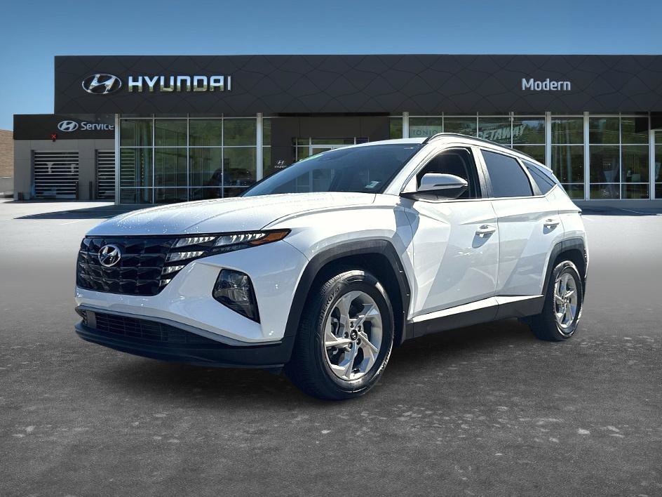 Certified Used 2023 Serenity White Pearl Hyundai SEL image 1