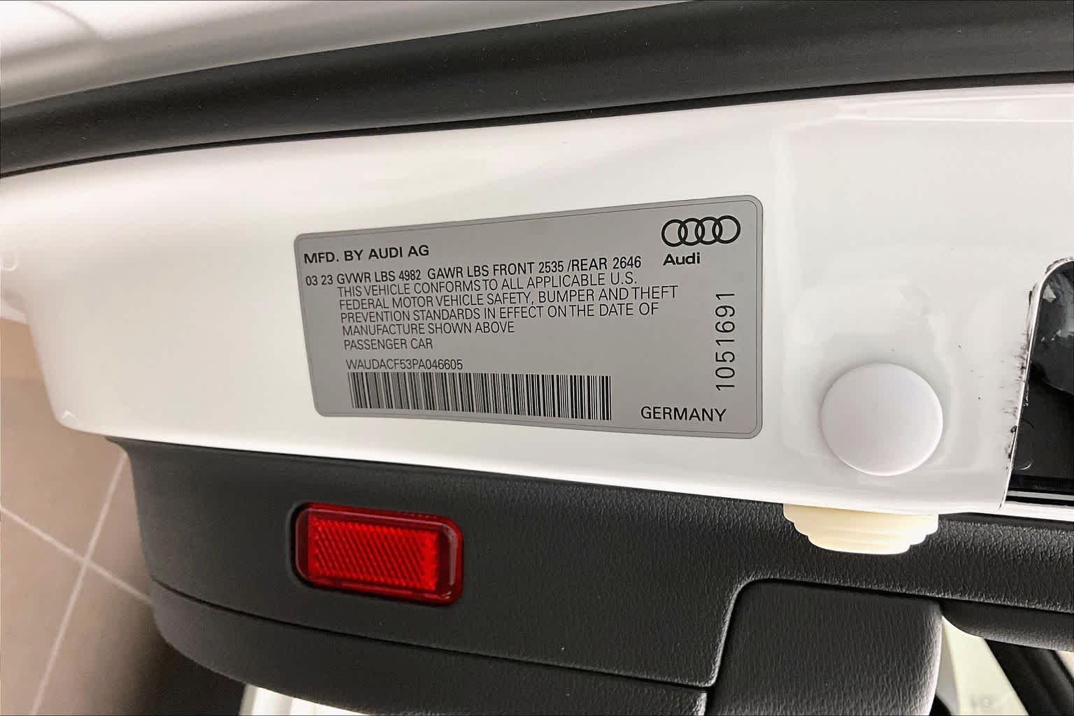 Used 2023 Ibis White Audi S line Premium image 34
