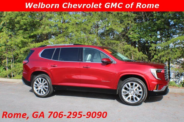 Certified Used 2024 Volcanic Red Tintcoat GMC Denali image 1