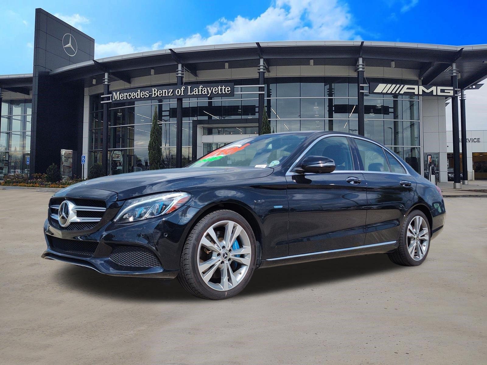Used 2017 Black Mercedes-Benz C 350e image 1