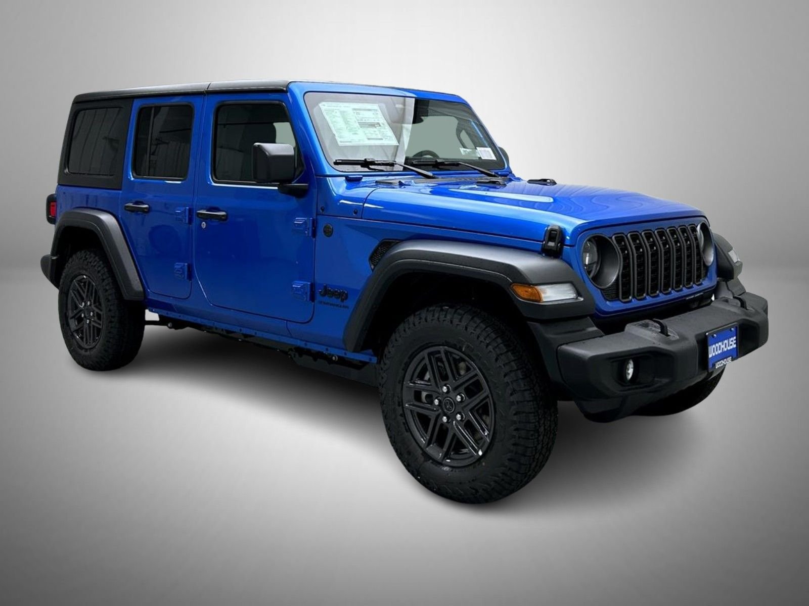 New 2026 Hydro Blue Pearl-Coat Exterior Paint Jeep Sport S image 3