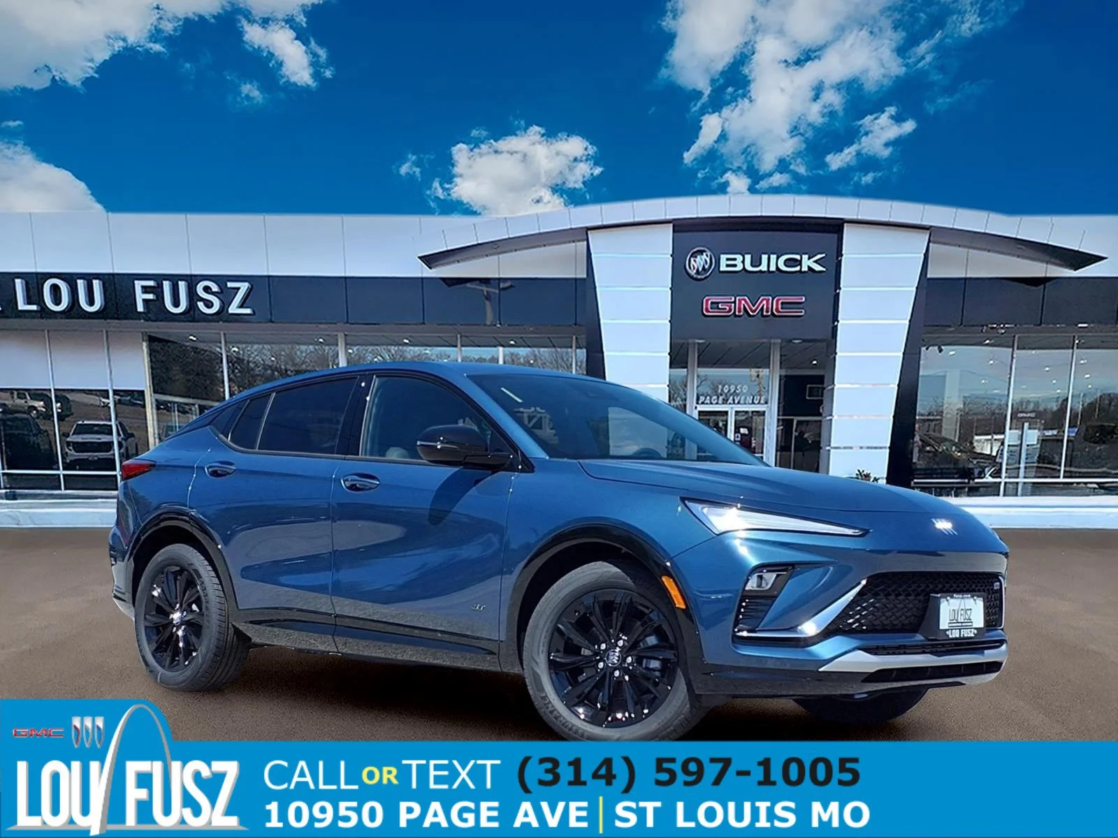 New 2026 Ocean Blue Metallic Buick Sport Touring image 1