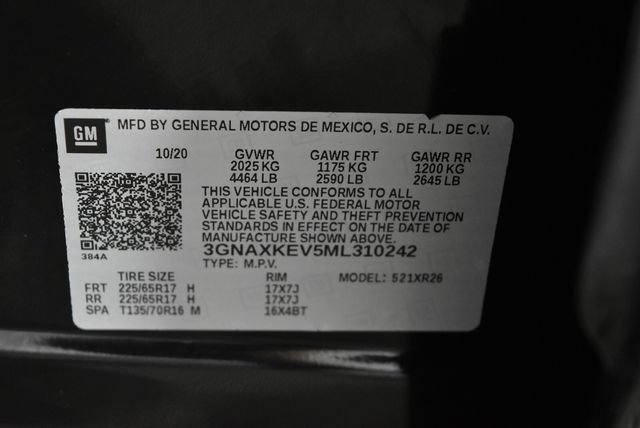 Used 2021 Black Chevrolet LT image 45
