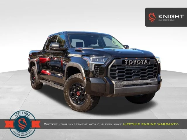 Used 2022 Black Toyota TRD Pro image 1
