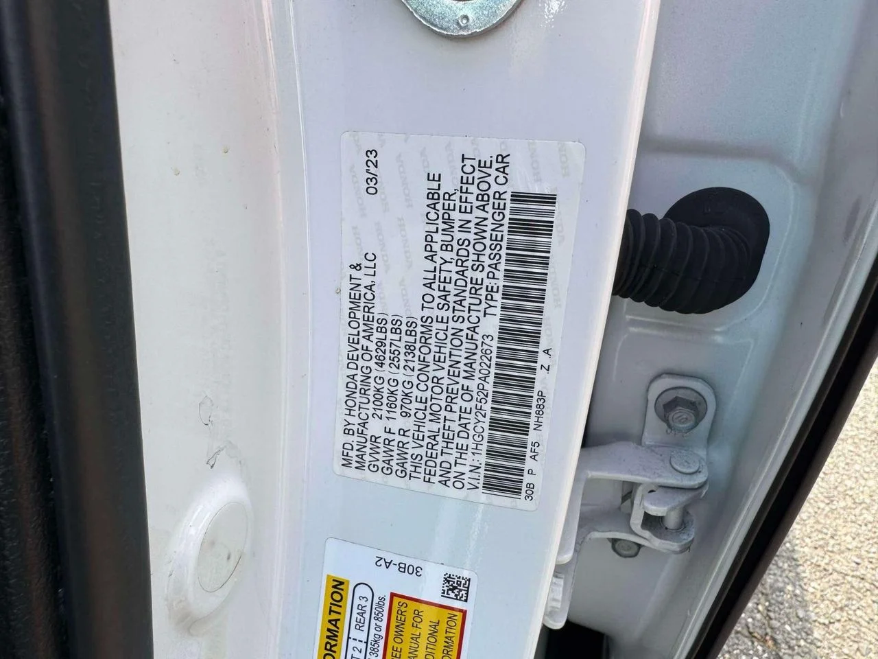 2023 Honda Accord Hybrid Sport - Photo 16