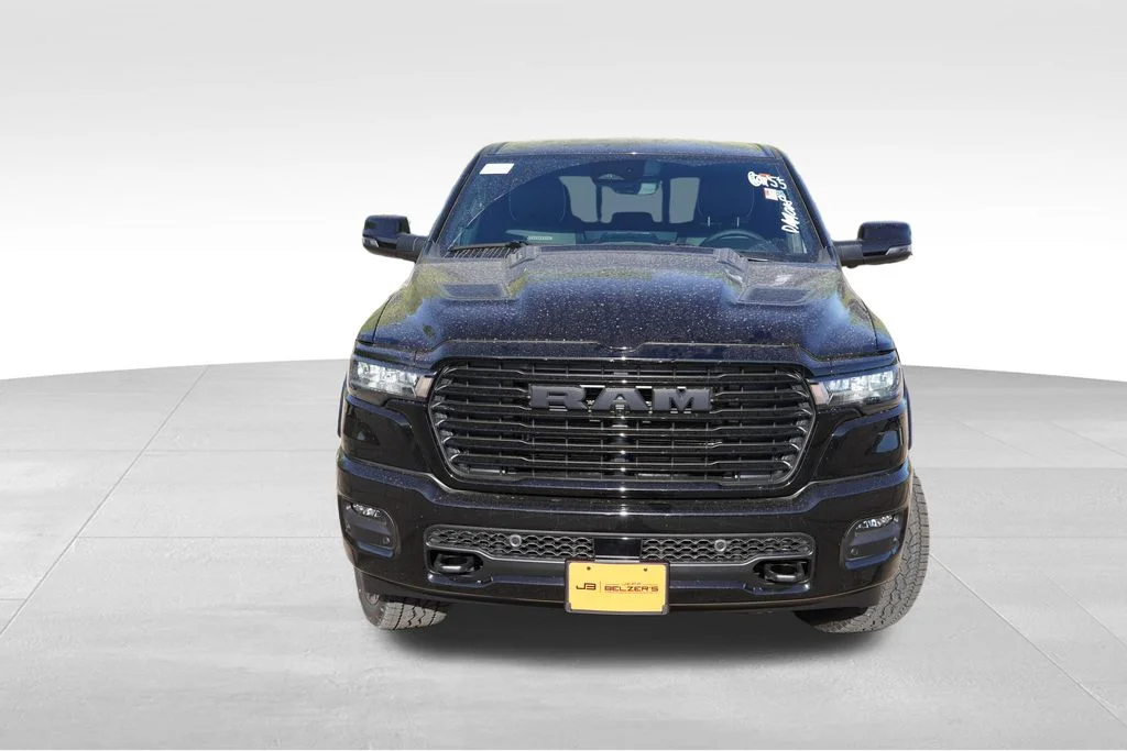 New 2026 Diamond Black Crystal Pearl-Coat Exterior Paint RAM Laramie image 8