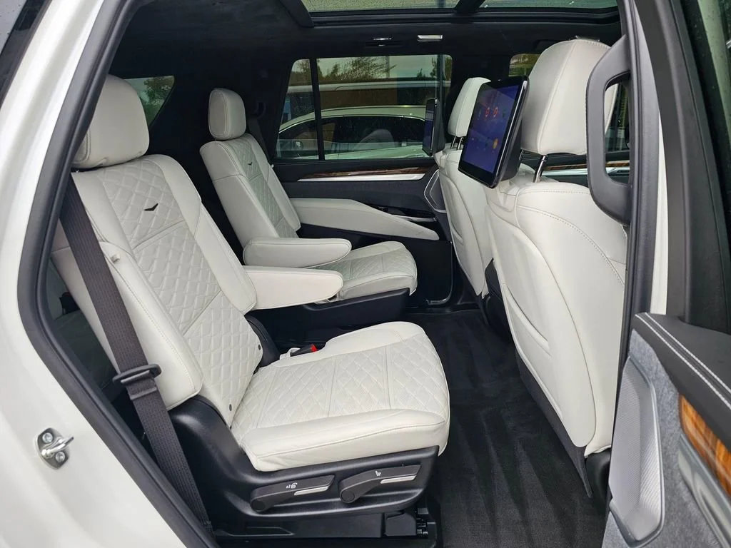 Certified Used 2025 Crystal White Tricoat Cadillac Sport Platinum image 12