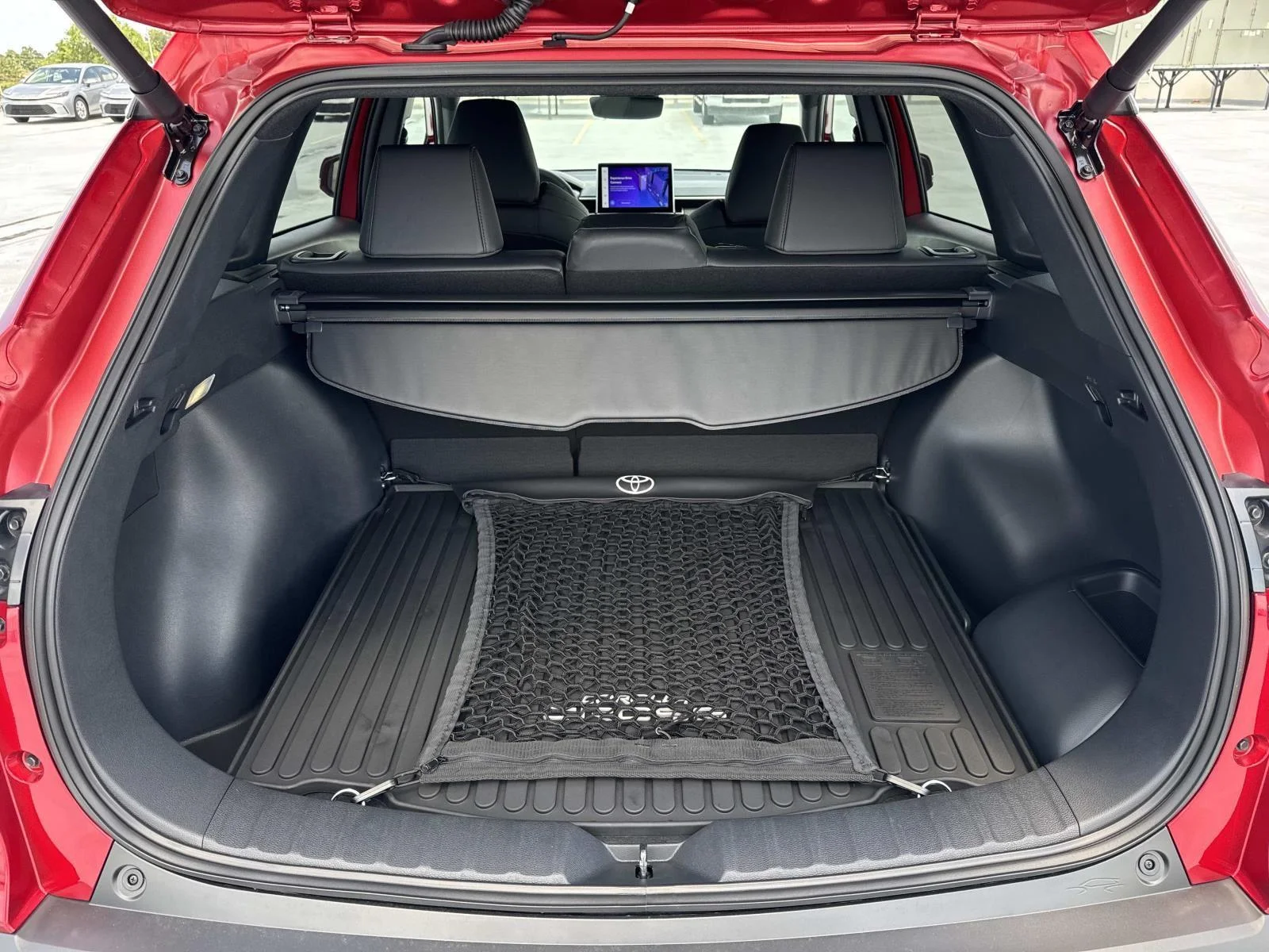 New 2026 Soul Red Crystal Toyota XSE image 8