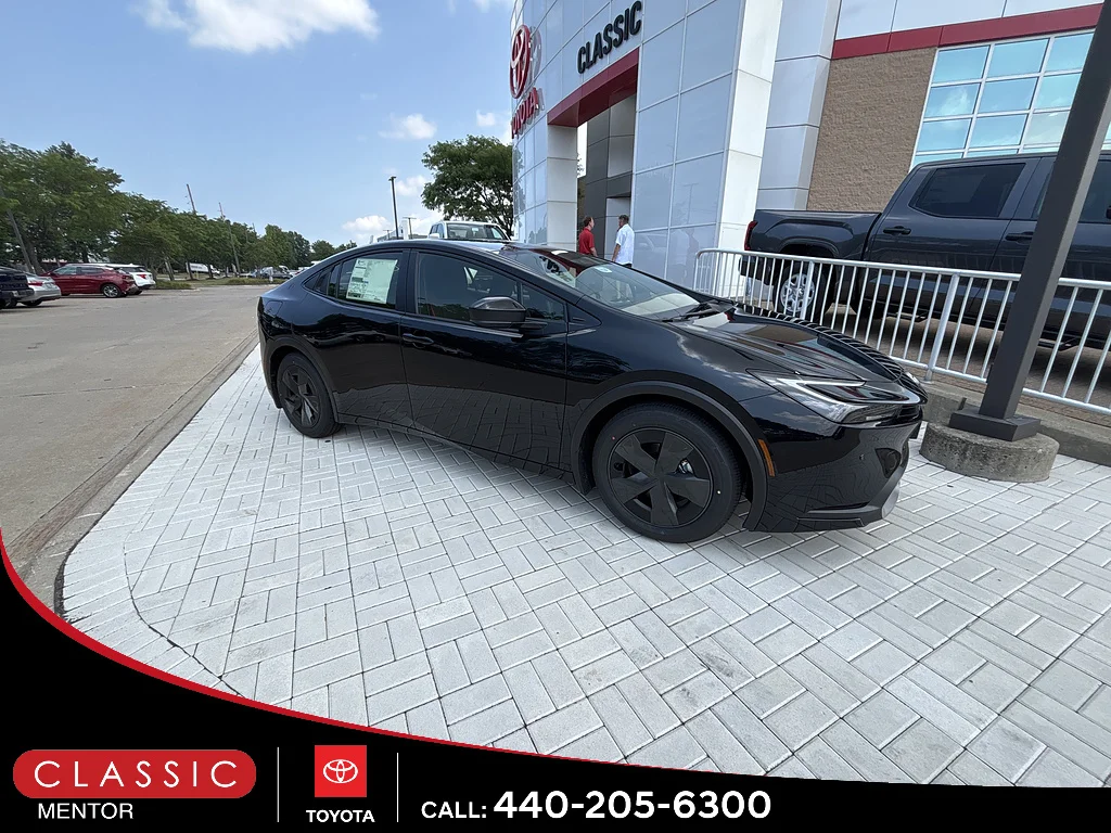 New 2026 Midnight Black Metallic Toyota  SE image 2