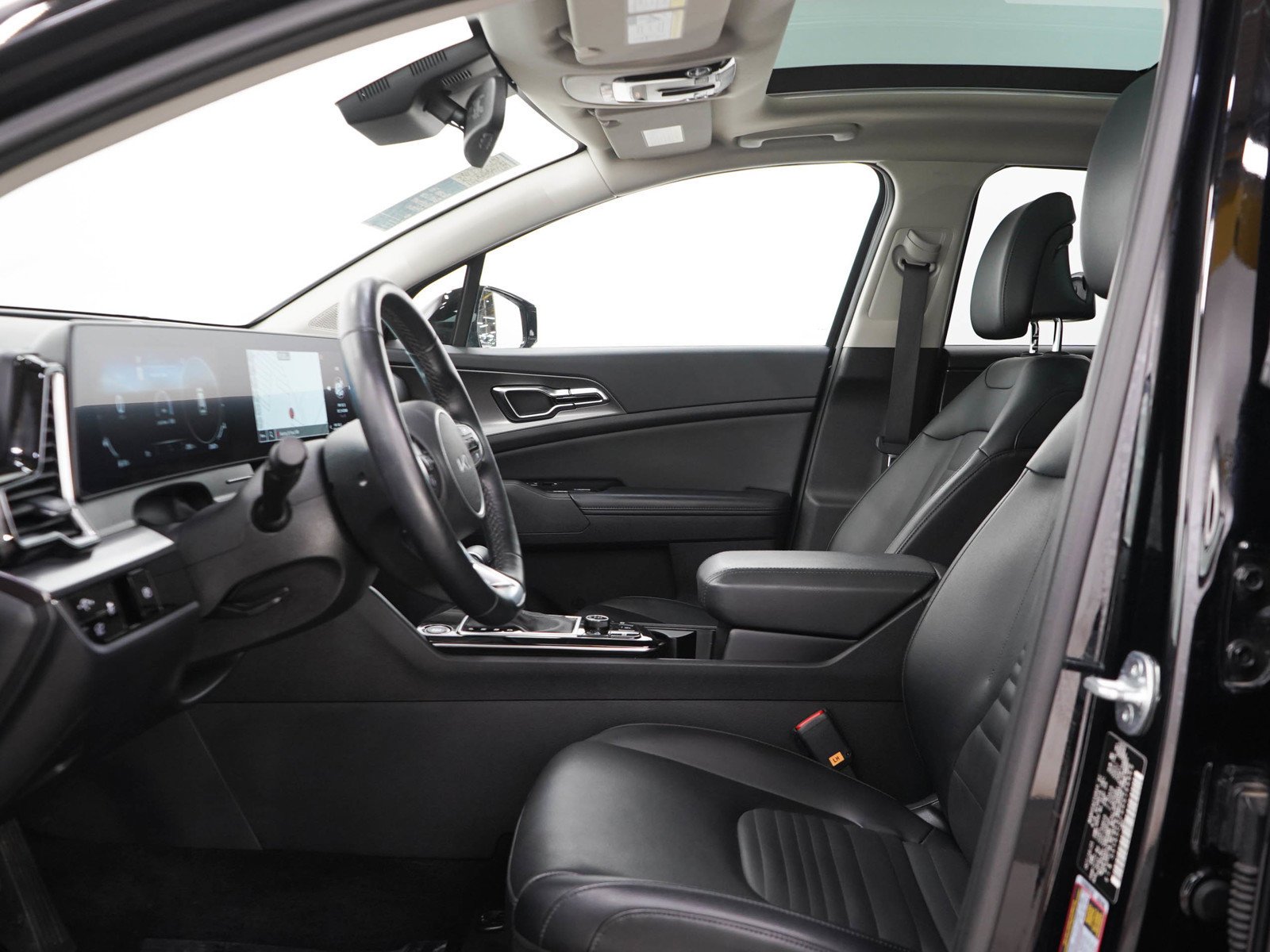 Used 2024 Ebony Black Kia SX-Prestige AWD image 25