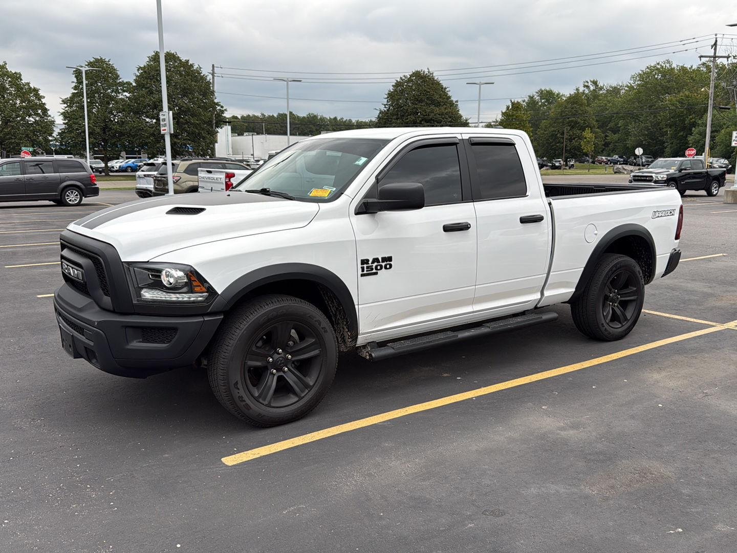 Used 2021 Bright White Clearcoat Ram Warlock image 2