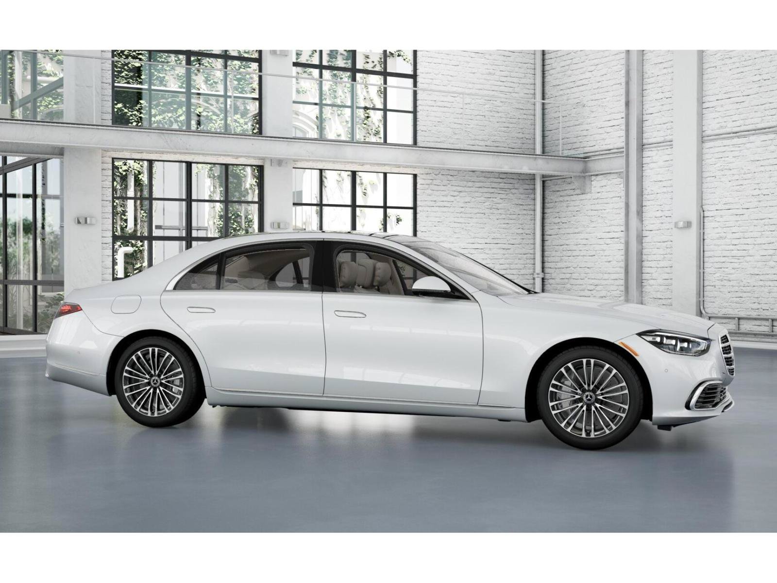 New 2026 MANUFAKTUR Moonlight White Metallic Mercedes-Benz S 580 image 27