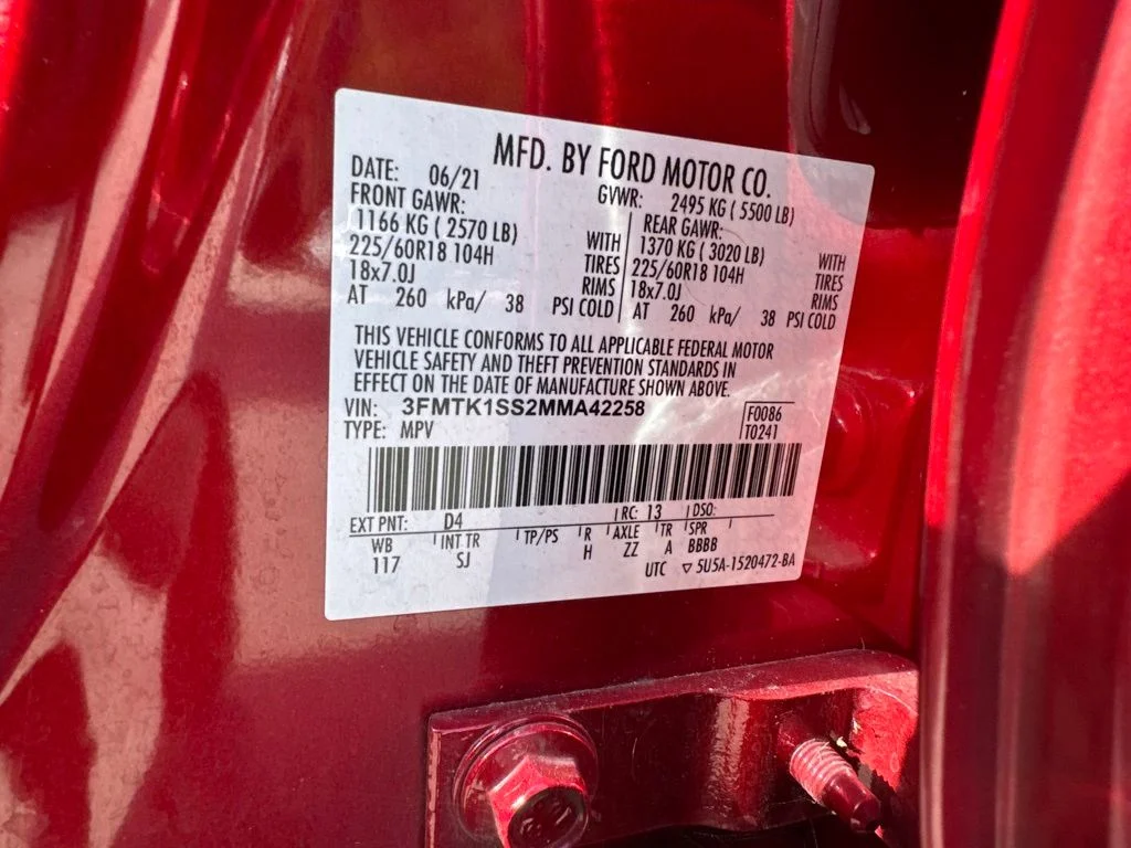 Used 2021 Red Metallic Ford Select image 14