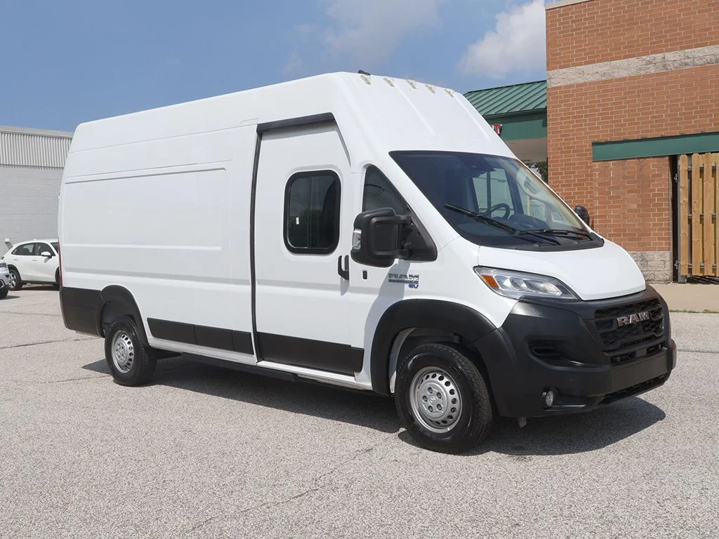 Used 2024 RAM ProMaster EV Delivery Van Base with VIN 3C6MRWAZ3RE126971 for sale in Bedford, OH