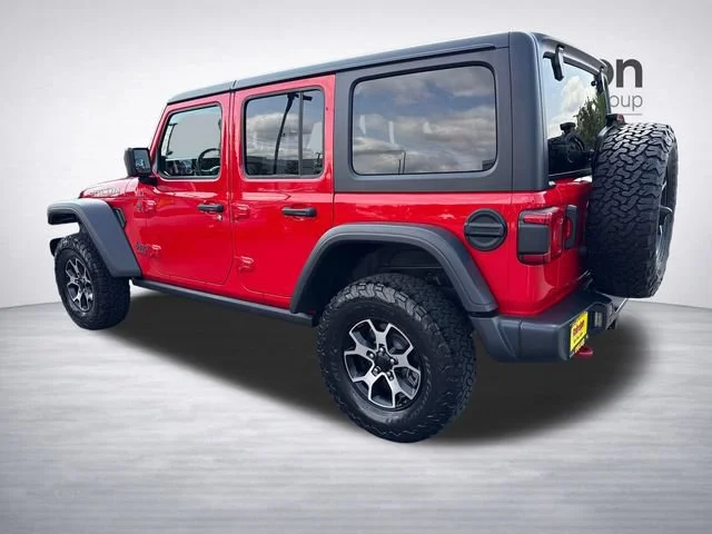 Used 2020 Firecracker Red Clearcoat Jeep Unlimited Rubicon image 5