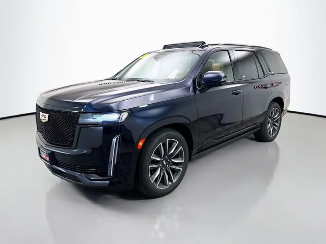 Used 2024 Blue Cadillac Sport image 3