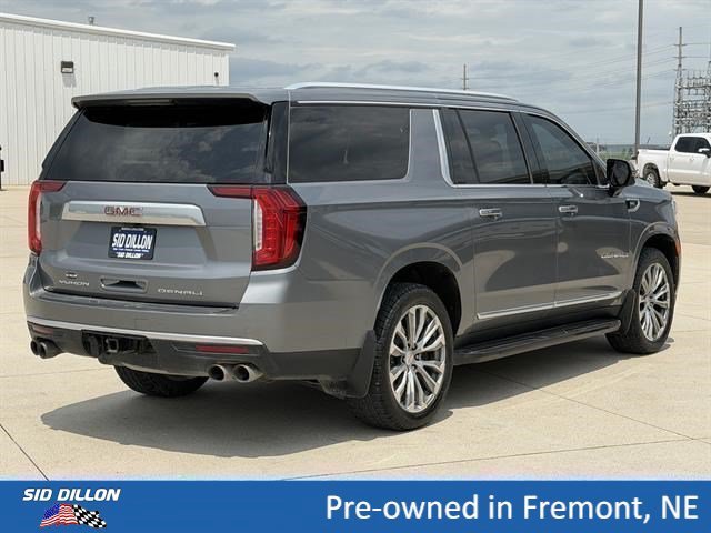 Used 2021 Satin Steel Metallic GMC Denali image 4