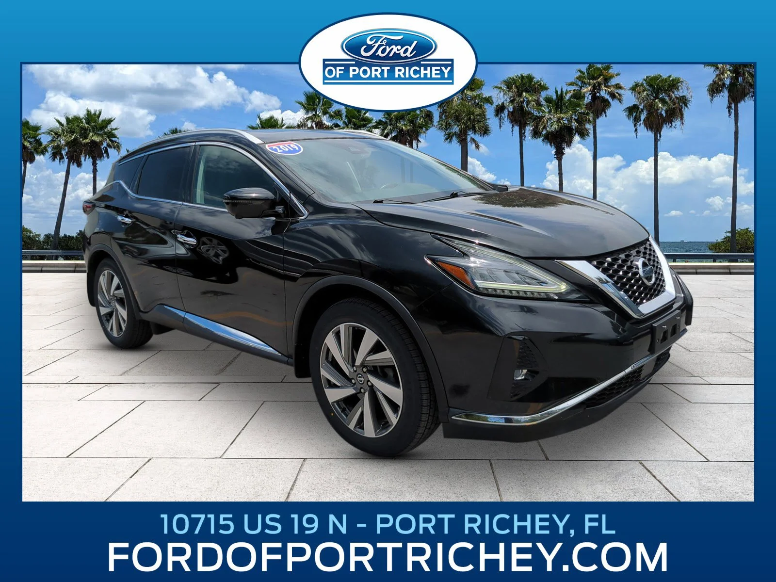 Certified Used 2019 Magnetic Black Nissan SL image 1