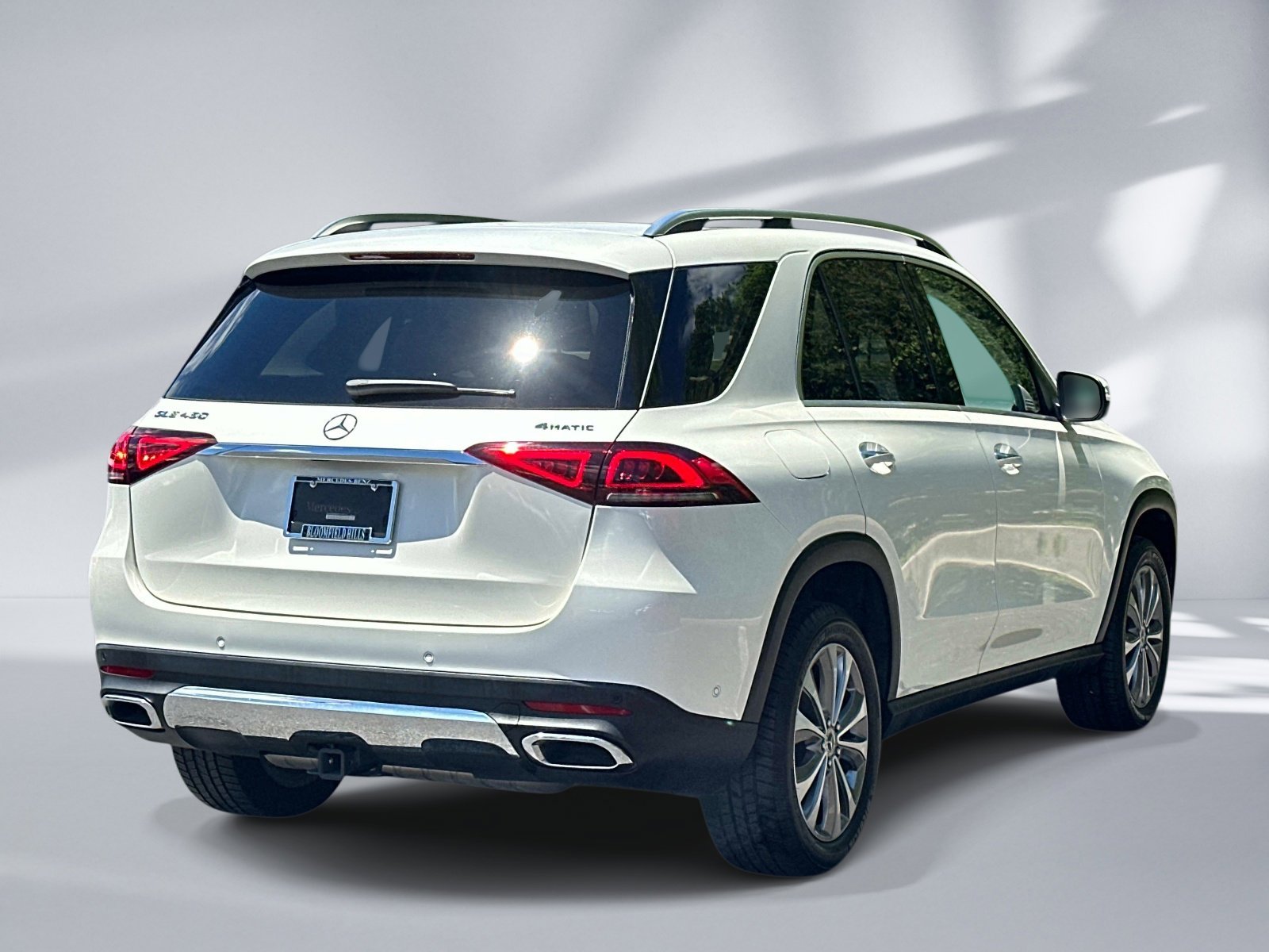 Used 2020 designo Diamond White Bright Mercedes-Benz GLE 450 image 4