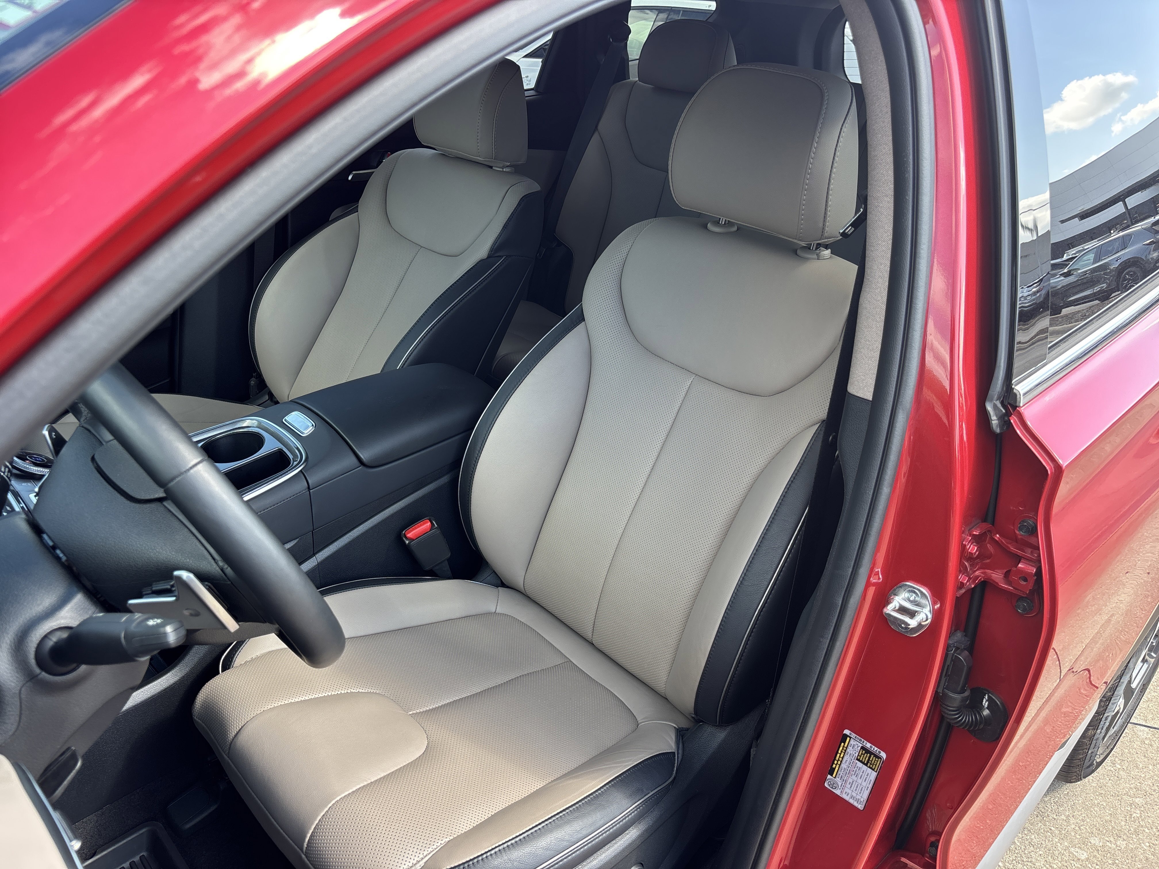 Used 2023 Calypso Red Hyundai Limited AWD image 20
