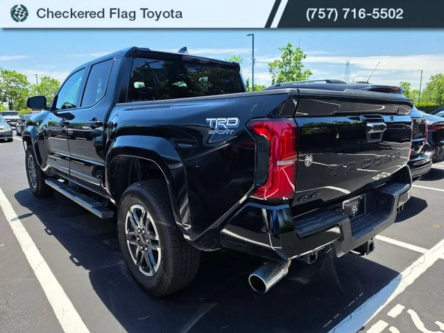 Used 2025 Black Toyota TRD Sport image 4