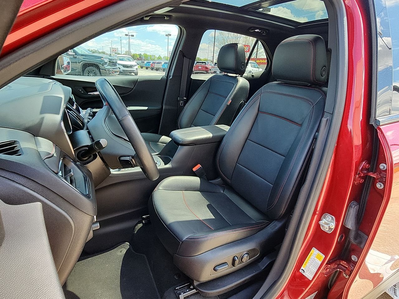 Used 2024 Radiant Red Tintcoat Chevrolet RS image 11
