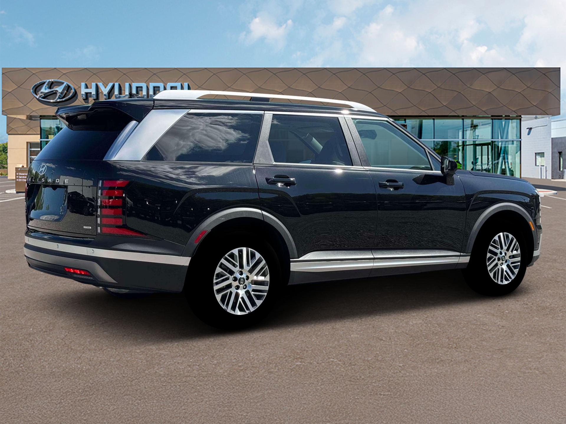 New 2026 Abyss Black Pearl Hyundai SEL AWD image 8