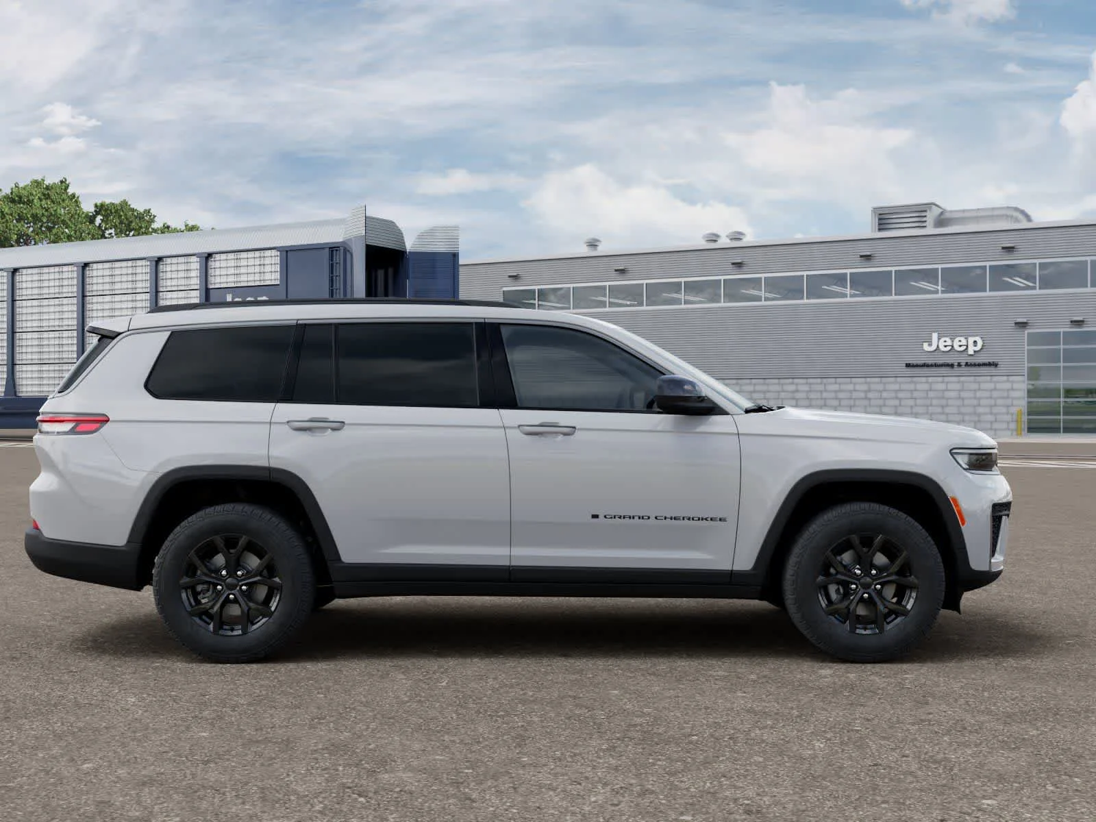 New 2026 Bright White Clear-Coat Exterior Paint Jeep Laredo Altitude image 21