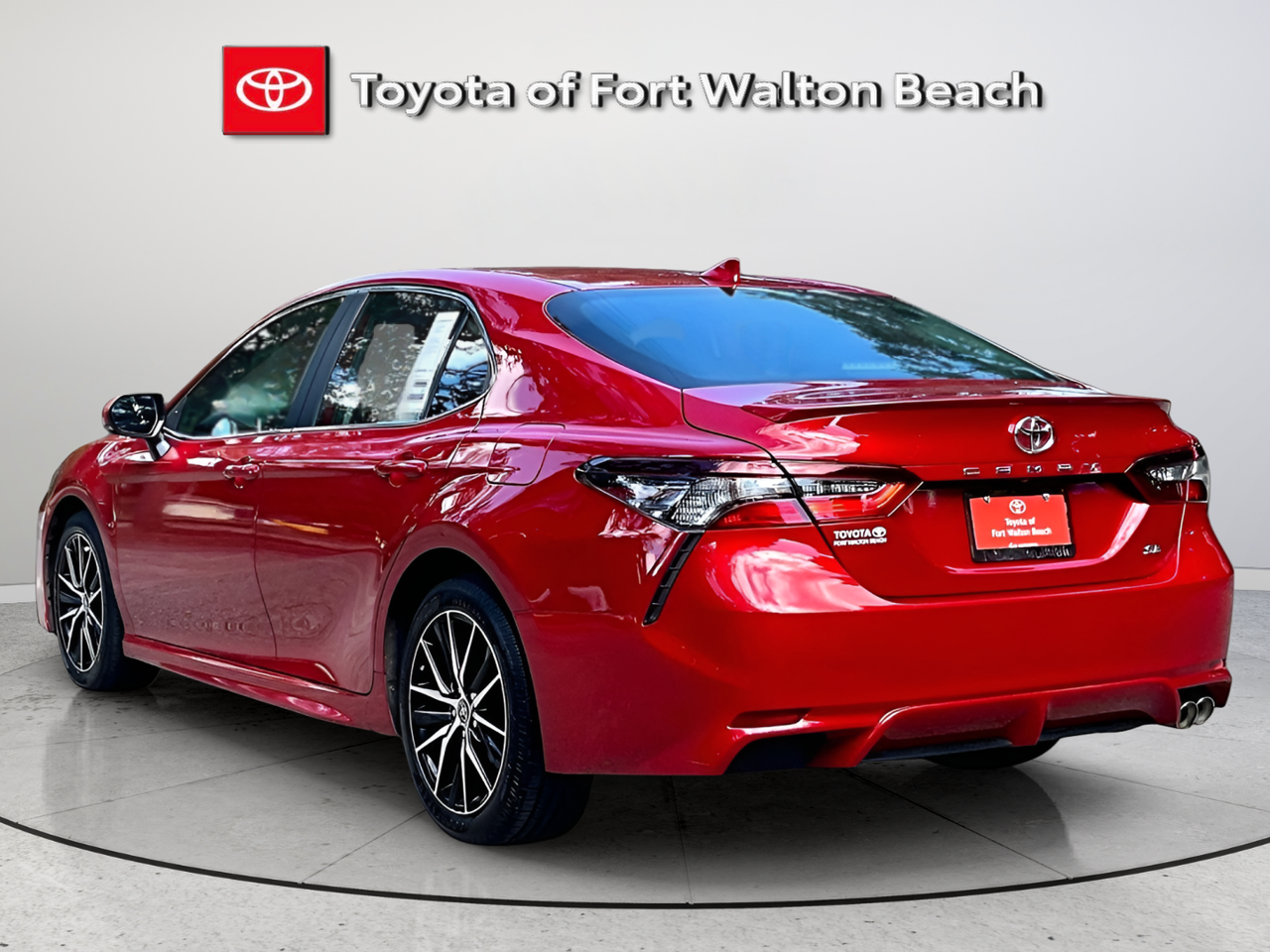 Used 2024 Red Toyota SE image 4