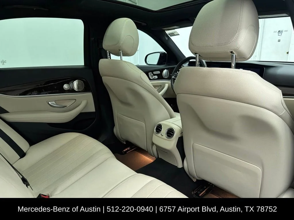 Certified Used 2021 Blue Mercedes-Benz E 350 image 26