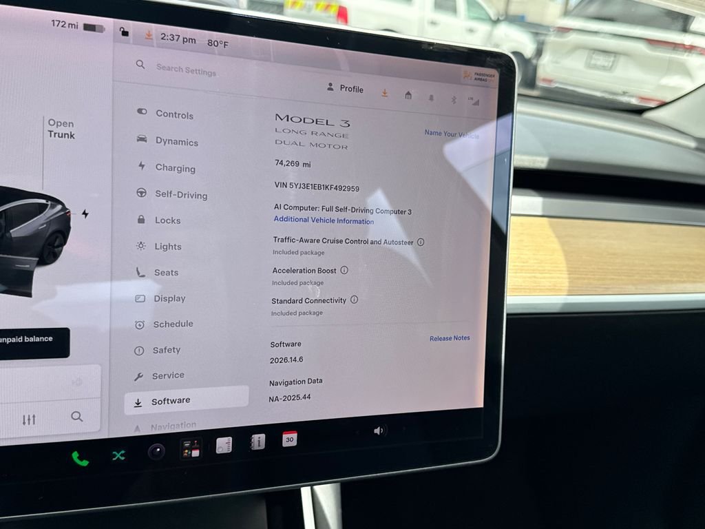Used 2019 Gray Tesla Long Range image 32