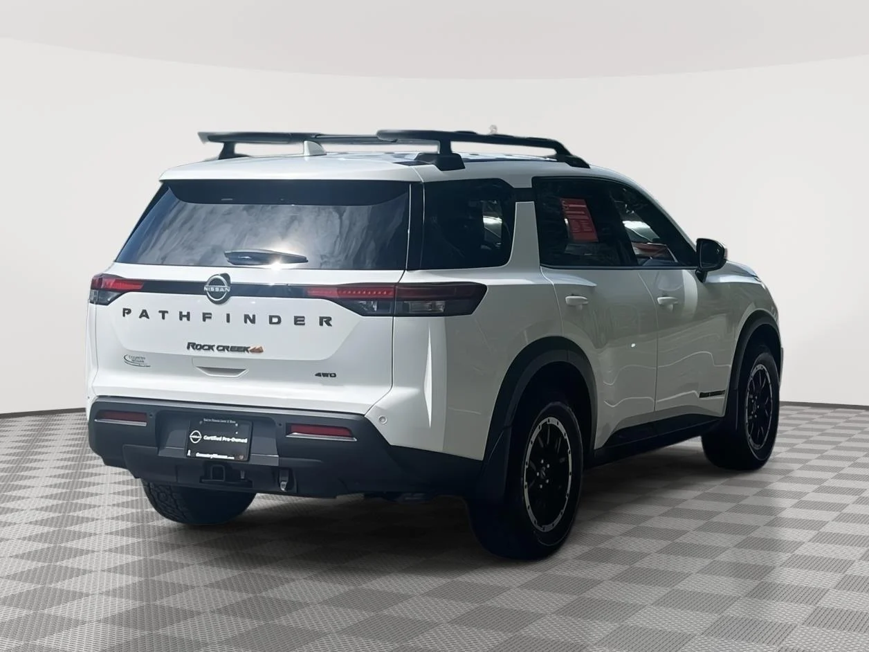 Certified Used 2025 Glacier White Nissan Rock Creek image 5