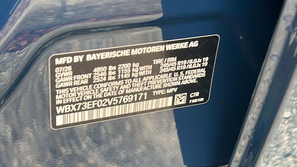 New 2027 Night Dusk Blue Metallic BMW xDrive28i image 24
