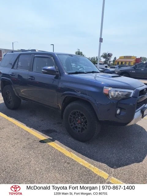 Used 2019 Blue Toyota TRD Off-Road Premium image 5