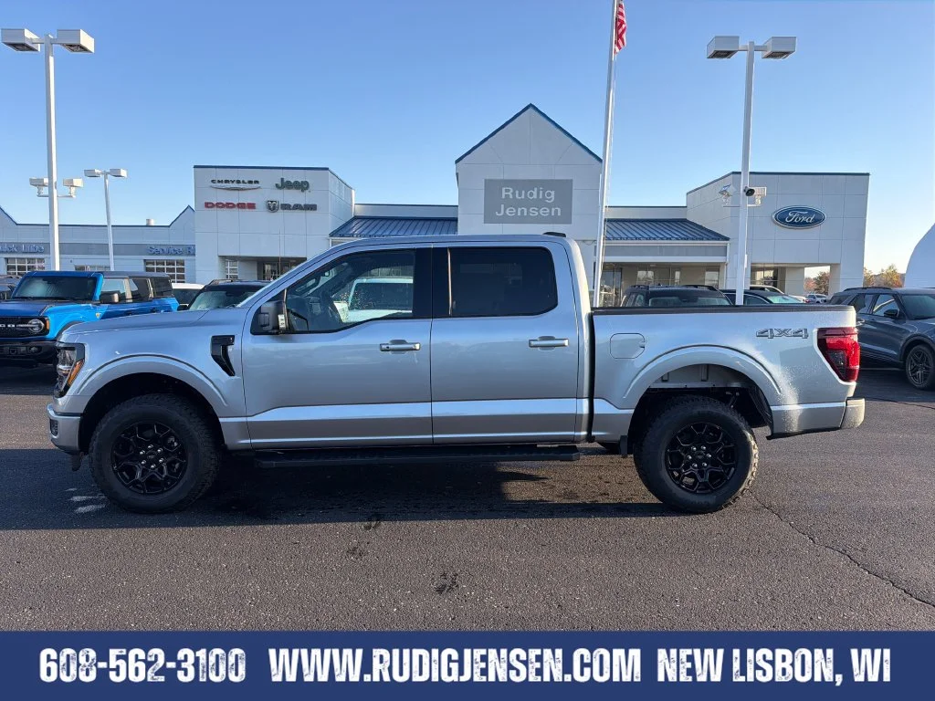 New 2026 Iconic Silver Metallic Ford XLT image 2