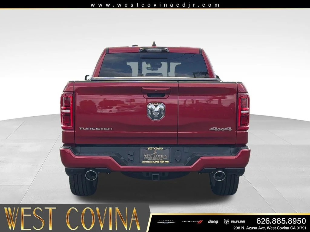 New 2026 Molten Red Pearl-Coat Exterior Paint RAM Tungsten image 4