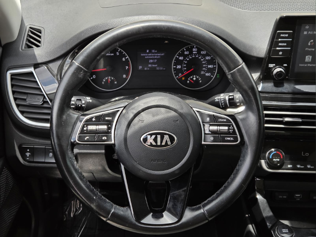 Used 2021 Black Kia EX image 10