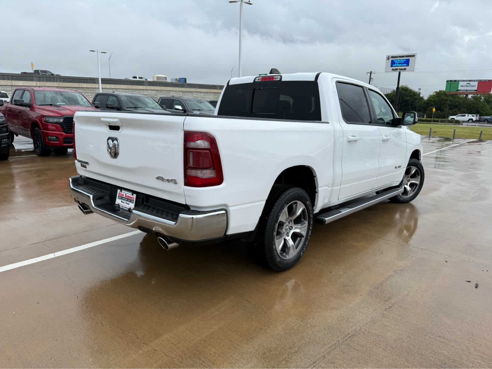 Used 2023 Bright White Clearcoat Ram Laramie image 6