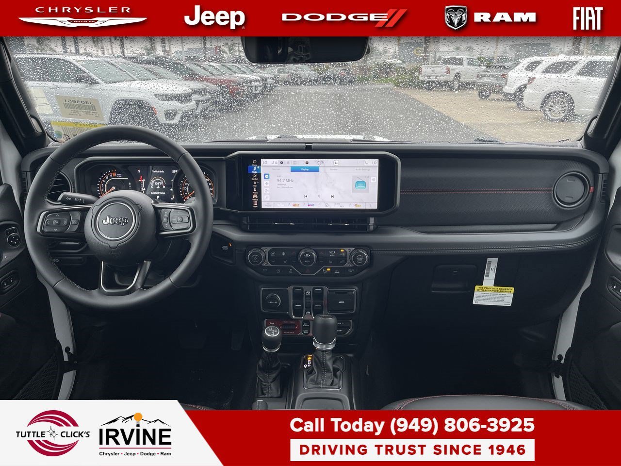 New 2026 Bright White Clearcoat Jeep Rubicon X image 12