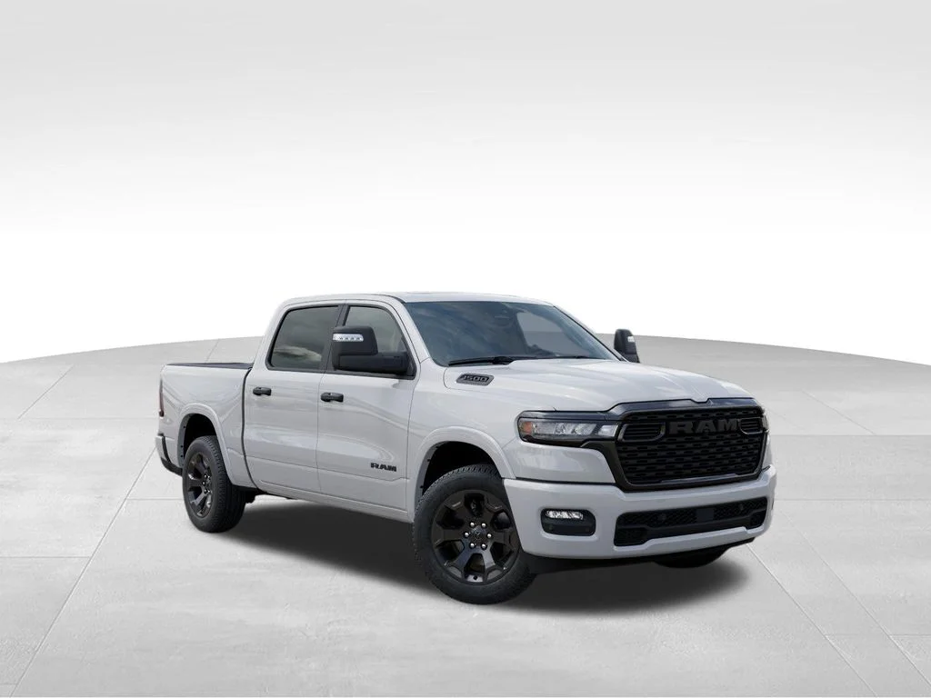New 2026 Bright White Clear-Coat Exterior Paint RAM Big Horn/Lone Star image 5
